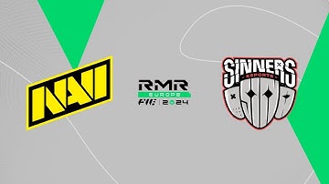 NAVI vs Sinners - PWE CS2 EU RMR A 2024