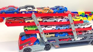 Cars Toys Hot Wheels Mattel Diecast Mega Hauler Toy Vehicles