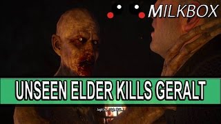 The Witcher 3: Blood and Wine - Unseen Elder Kills Geralt