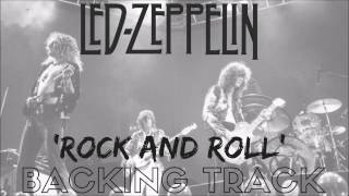 Video thumbnail of "Led Zeppelin - 'Rock And Roll' - [Guitar Backing Track] - Play Along To Early 70's  Heavy Rock!"