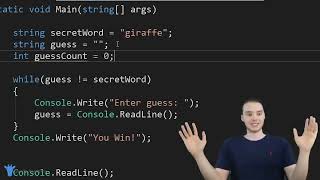 #19. C# Tutorial   Curso Completo para Iniciantes: Building a Guessing Game