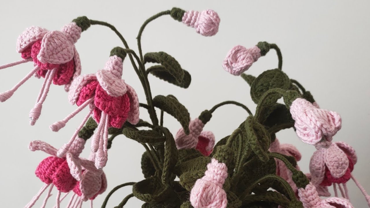 #örgü#kupe#çiçek#yapımı