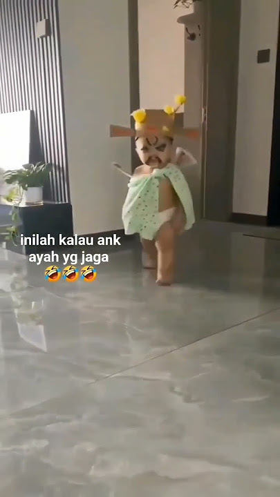 ketika suami disuruh jaga anak 😂 #shorts #shortvideo #tiktok #videolucubikinketawa