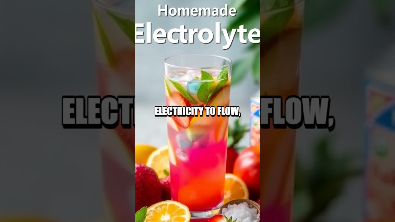 DIY Electrolyte Drink with Kitchen Science