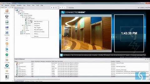 Scheduling Interruptions Tutorial by ConnectedSign