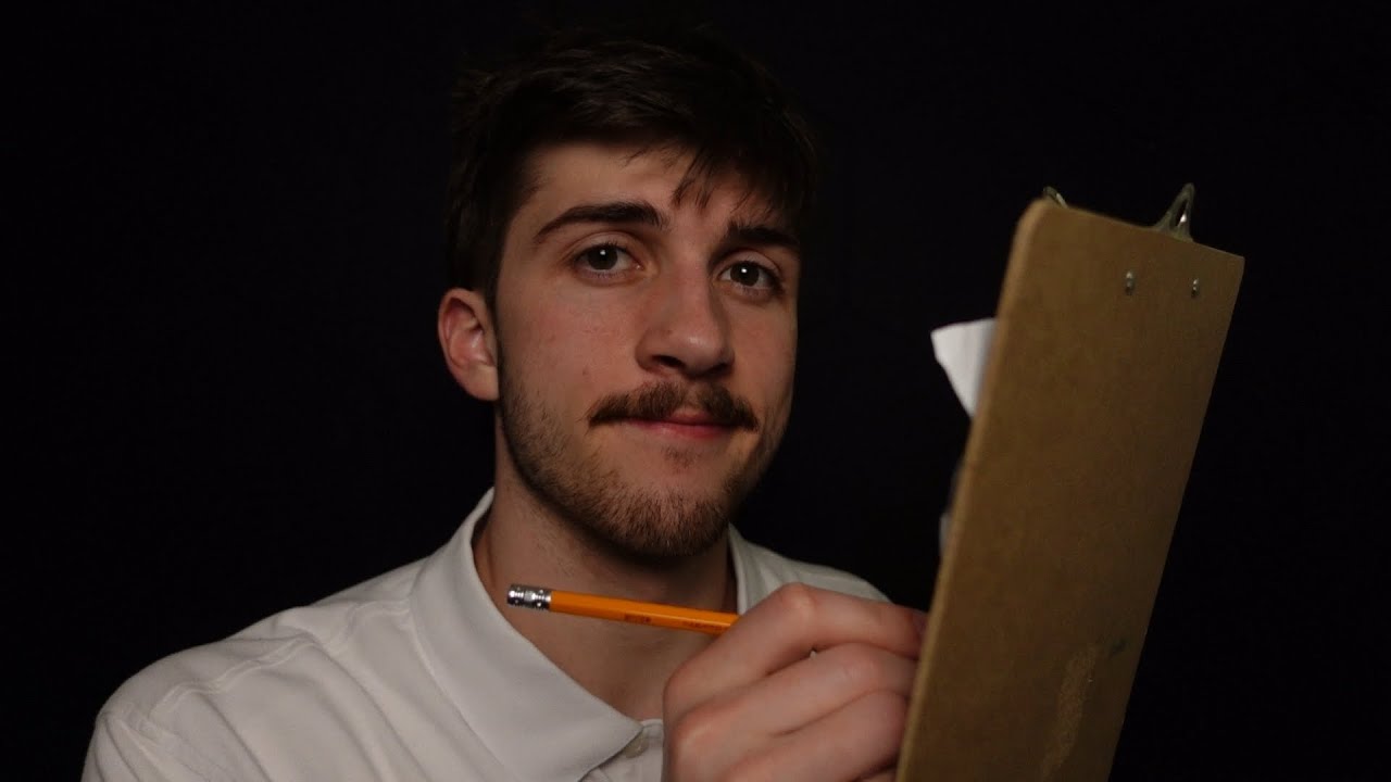 Друг из класса ASMR рисует тебя | Тихая ролевая игра и расслабляющие звуки рисования