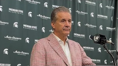 John Calipari postgame – No. 22 Michigan State 69, No. 14 Arkansas 66