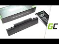 Video: Bateria Green Cell AA-PB1VC6B do Samsung N210 N220 NB30 Q330 X420 Plus