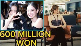 600 MILLION WON!🛑 Each Instagram post by Blackpink's Jennie worth 600 m won or more.