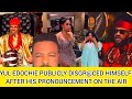 YUL EDOCHIE PUBLICLY DISGR CED HIMSELF AFTER HIS PRONOUNCEMENT ON THE AIR