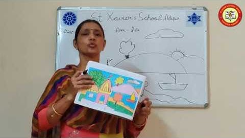 Std 4 E / Guj Med / Sub : Drawing