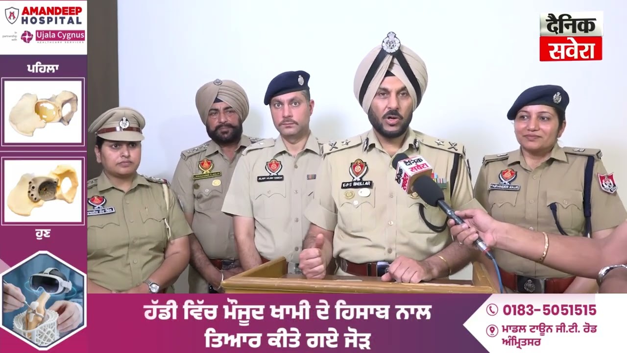 ਸੀਪੀ Gurpreet Bhullar ਦੀ ਟੀਮ ਨੂੰ ਮਿਲੀ ਵੱਡੀ ਕਾਮਯਾਬੀ, ਚੋਰੀ ਹੋਏ ਲੋਕਾਂ ਦੇ 400 ਮੋਬਾਈਲ ਫੋਨ ਕੀਤੇ ਬਰਾਮਦ