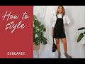 How to style  dungaree dress  comment porter la robe salopette en 6 looks