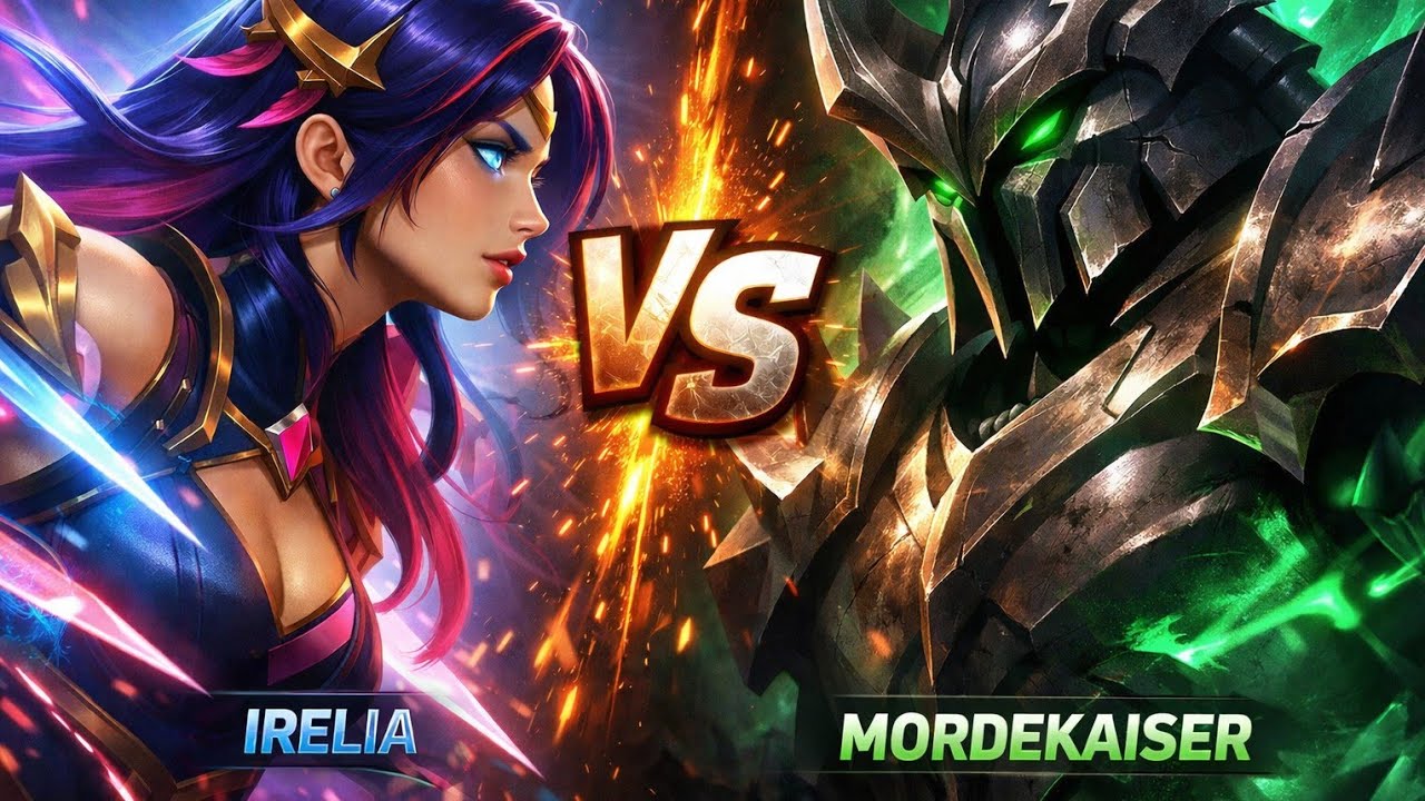 Irelia vs Mordekaiser | Wild Rift 