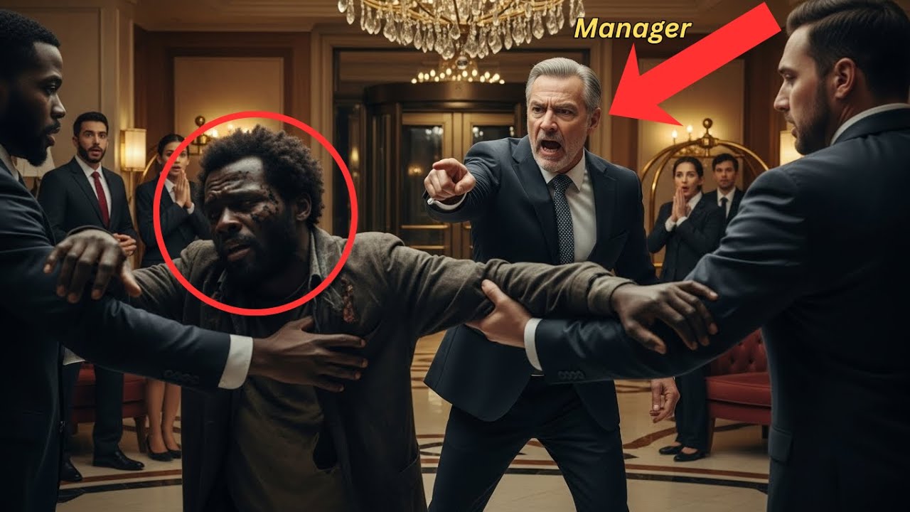 Guardias Sacan A Indigente Del Hotel — Dueño Revela Que Es Su Padre, Despide A Todo El Staff