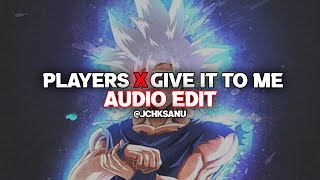 Players x Give it to me (TikTok Mashup) - Coi Leray X Timbaland [audio edit] Resimi