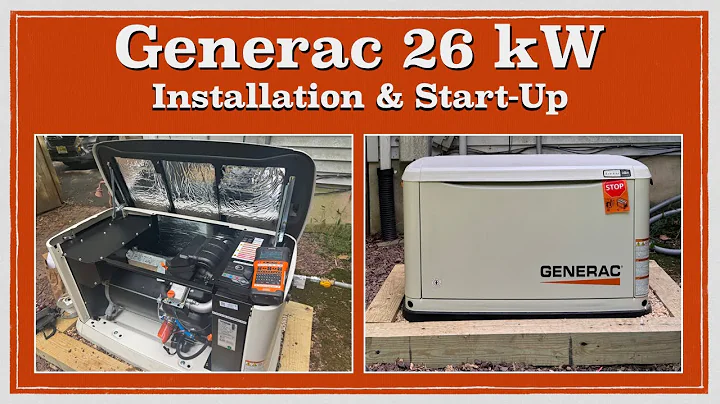 Whole House Backup Power Supply with Natural Gas | Generac 26 kW Model # 7290