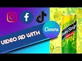 Create your own stunning ad with canva