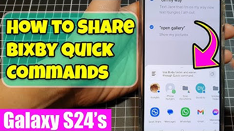 📲 Galaxy S24/S24+/Ultra: How to Share Bixby Quick Commands With Others ✨