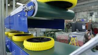 PU tyre & specialist polymer wheel production