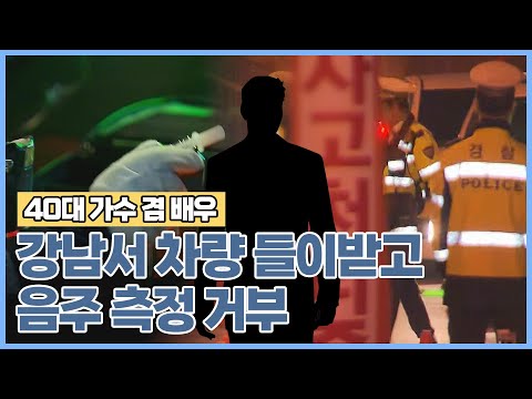 40대 가수 겸 배우, 강남서 차량 들이받고 음주 측정 거부/ YTN star