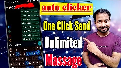 Send Unlimited Massage App | Auto Clicker Kaise Use Kare | unlimited Massage app #antihackeranjeet