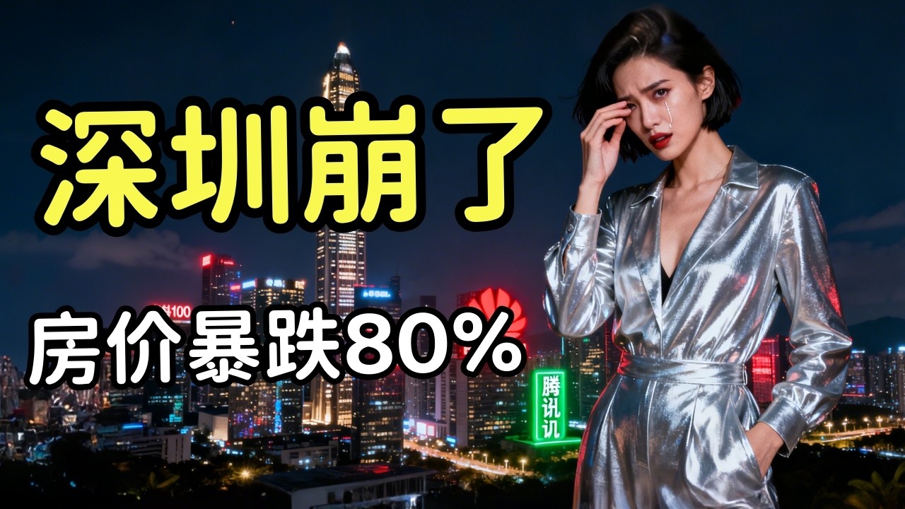 深圳已死？房价暴跌，写字楼空置40%，2000人大厂倒闭，“越努力越惨”？深圳人醒了：房贷成了人生绞肉机！