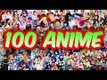 100 ANIME IN 200 SEKUNDEN! | Kurono