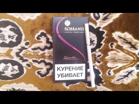 Обзор сигарет SOBRANIE Black Superslims