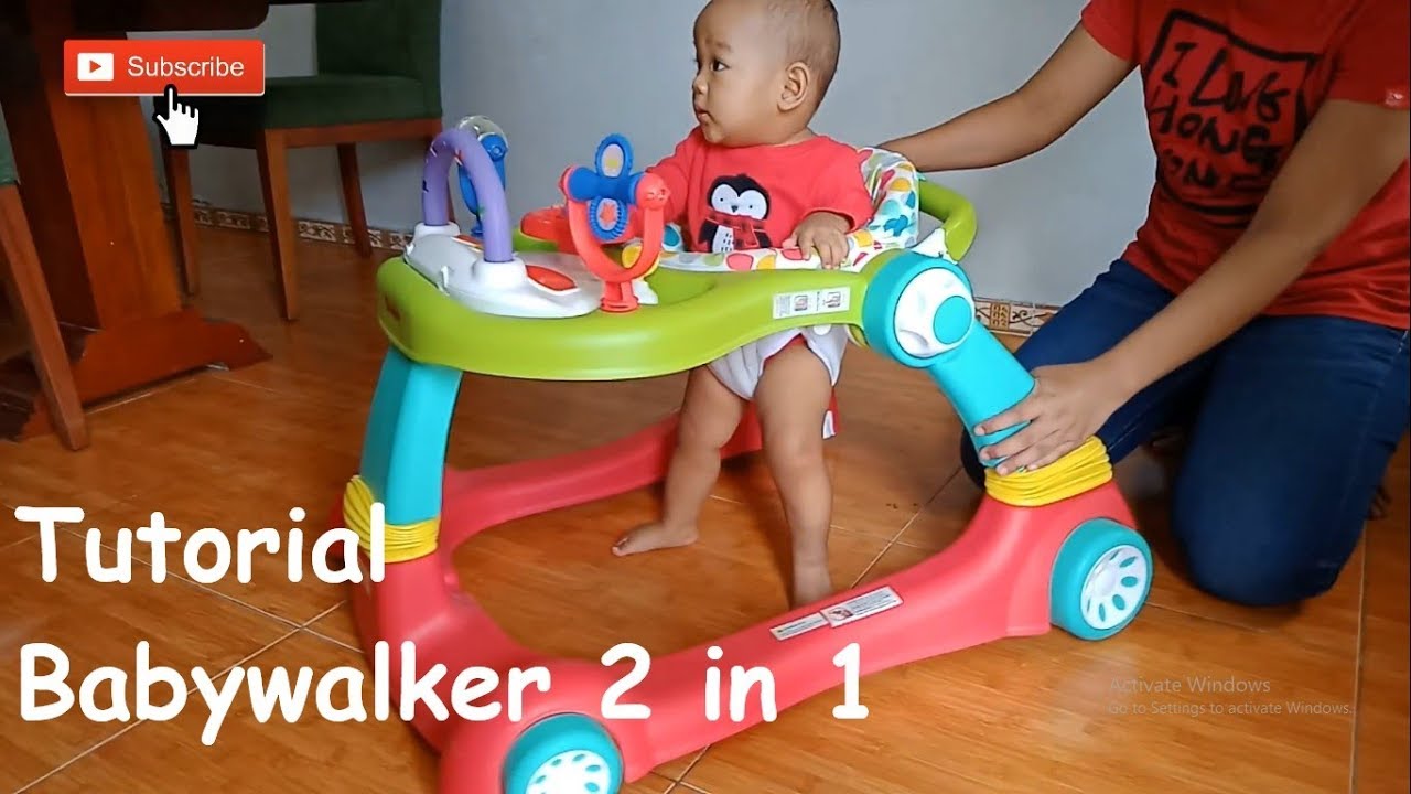 2 in 1 baby walker and bouncer