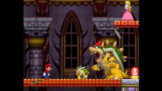 New Super Mario Bros. (DS) *All Castles & Bosses*