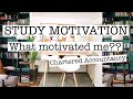 STUDY MOTIVATION - How I stayed MOTIVATED studying CHARTERED ACCOUNTANCY.