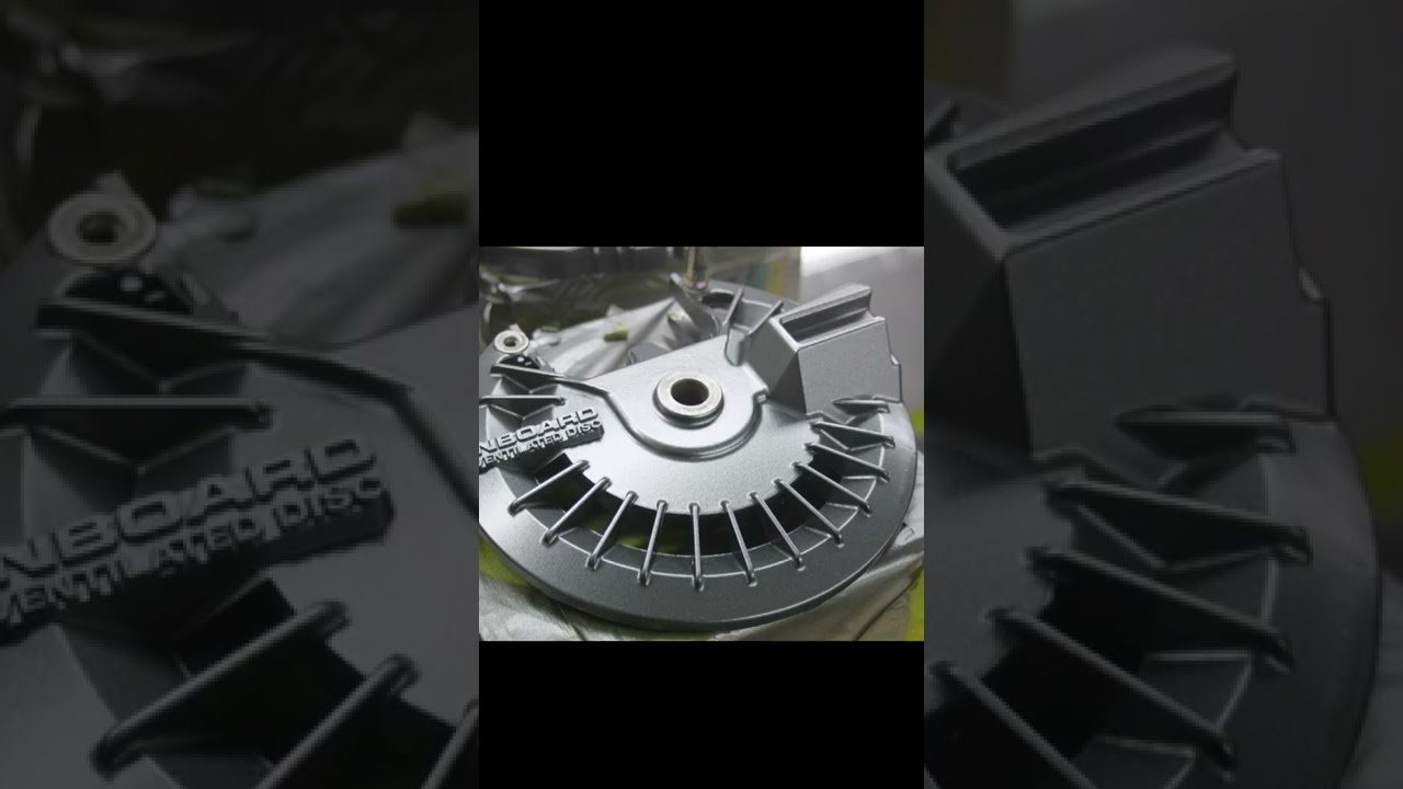 CBX インボードディスクカバー塗装 #Shorts - YouTube