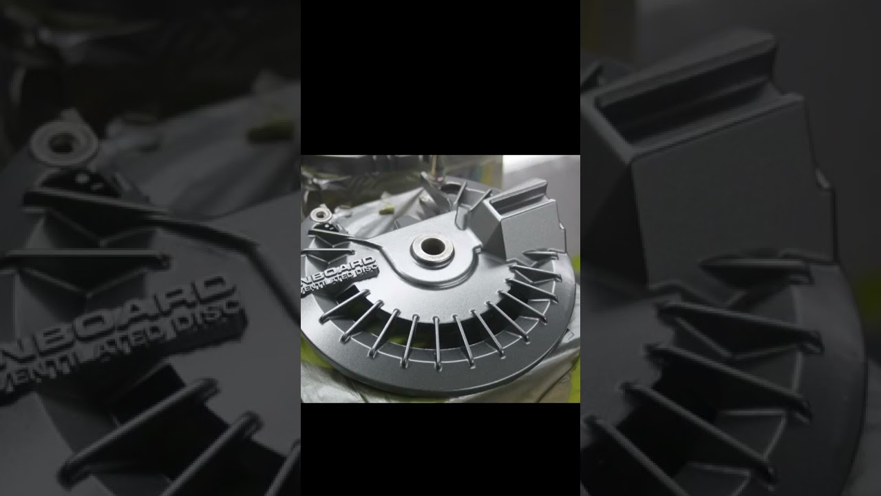 CBX インボードディスクカバー塗装 #Shorts - YouTube