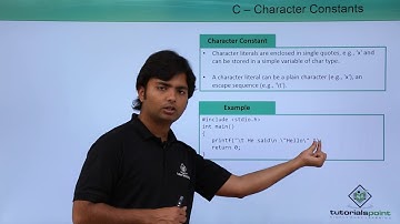 C - Character Constants