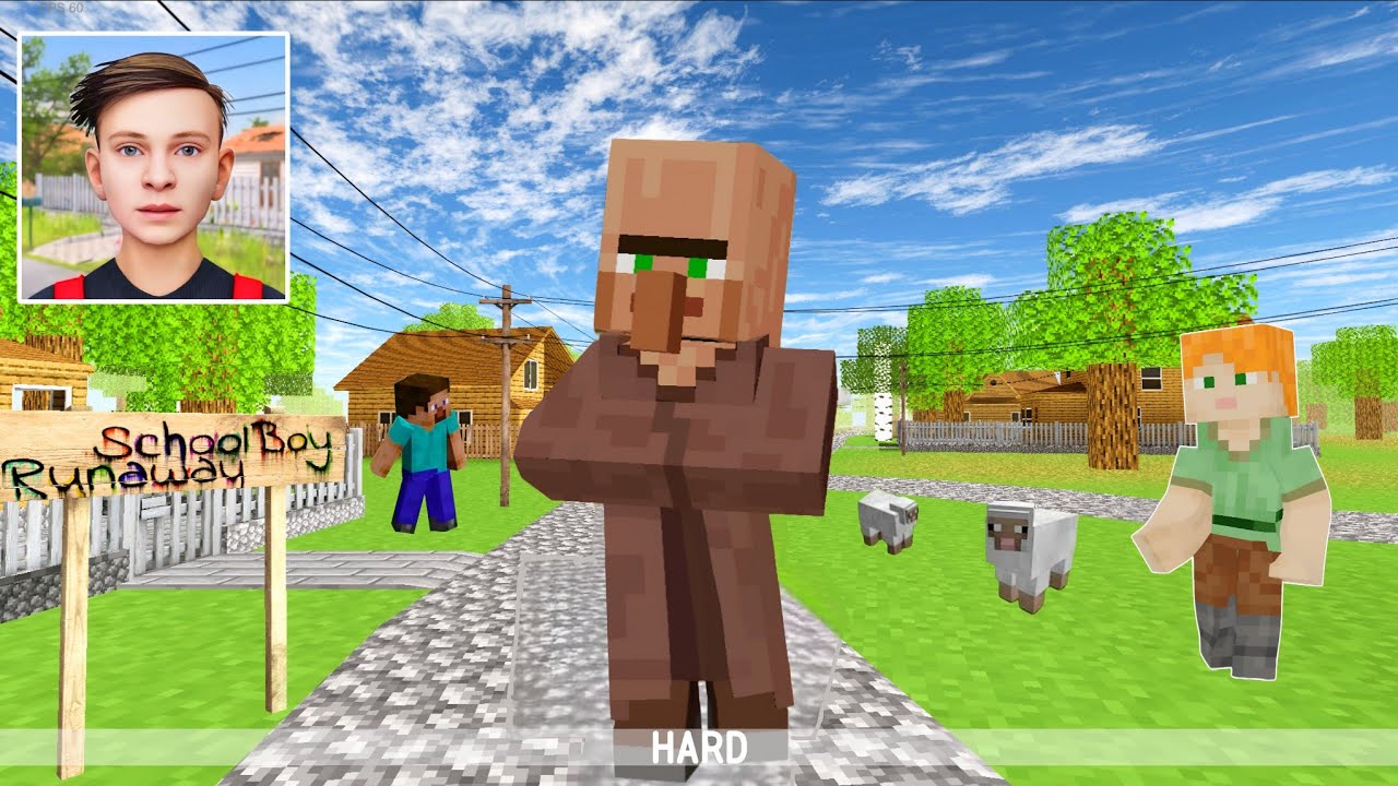 Schoolboy Runaway in Minecraft 2 Atmosphere 😃 | Full Gameplay