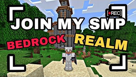 Join my Minecraft Realms SMP - Minecraft Bedrock 1.19 (JOIN DISCORD) Realm Code