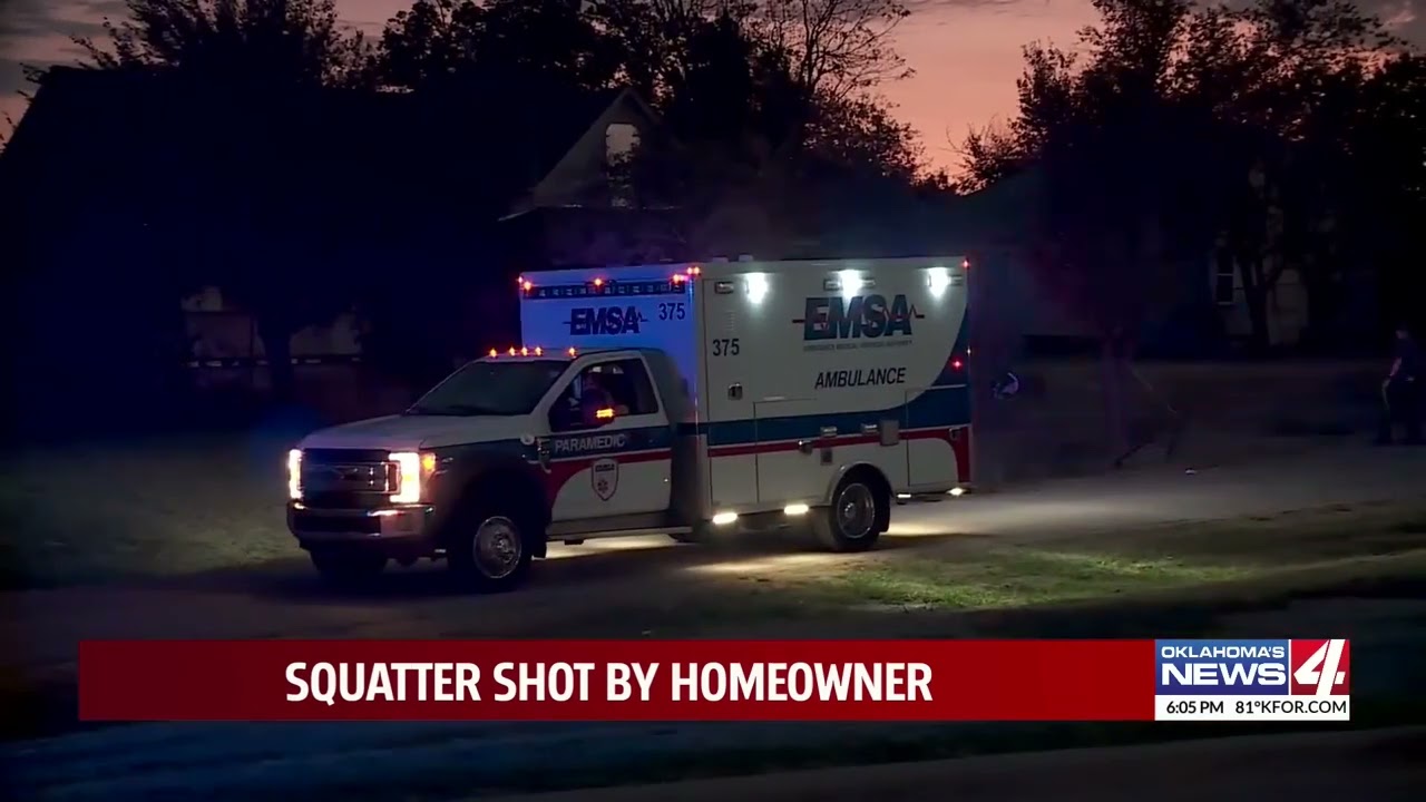 SQUATTER SHOT BY HOMEOWNER IN OKLAHOMA YouTube