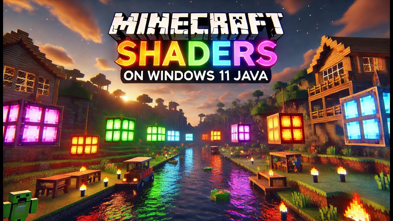 How to get Shaders for/in Minecraft Java Windows 11/10 (Vanilla ...