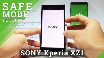 How to Enter Safe Mode in SONY Xperia XZ1 - Quit Safe Mode |HardReset.info