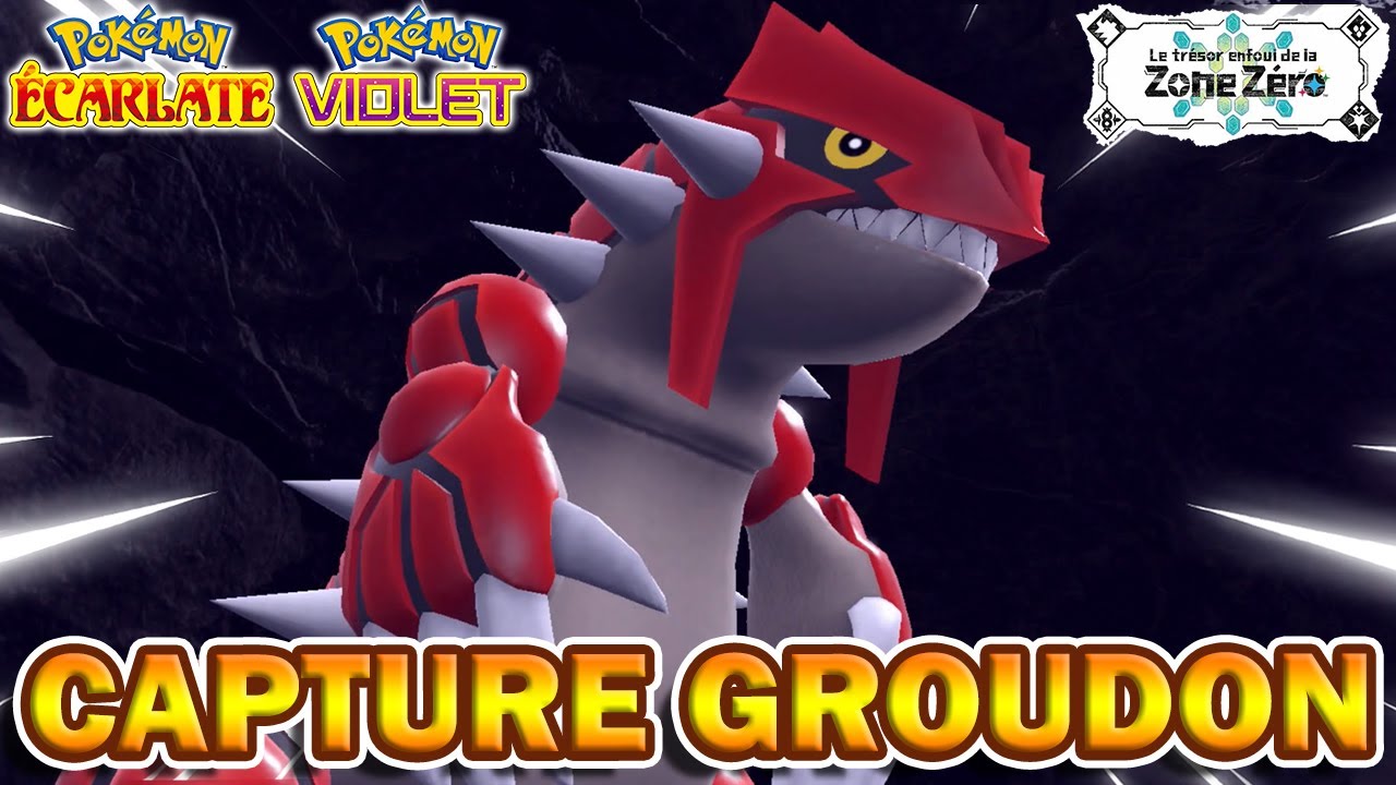 CAPTURER GROUDON | Pokémon Violet & Écarlate [ DLC Disque Indigo