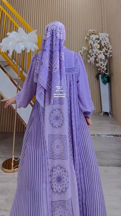 NEW ARRIVAL UNGU ORDER CHAT WHATSAPP 081275455110 #bshopfashion #fashion #viral #djpanda #hijrah