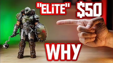 WHY McFarlane is now charging $50 for "Elite" Figures. Doom Slayer - Shooting & Reviewing