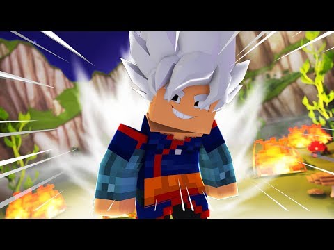 Minecraft: DRAGON BLOCK SUPER - SUPER SAIYAJIN OLHOS DE 