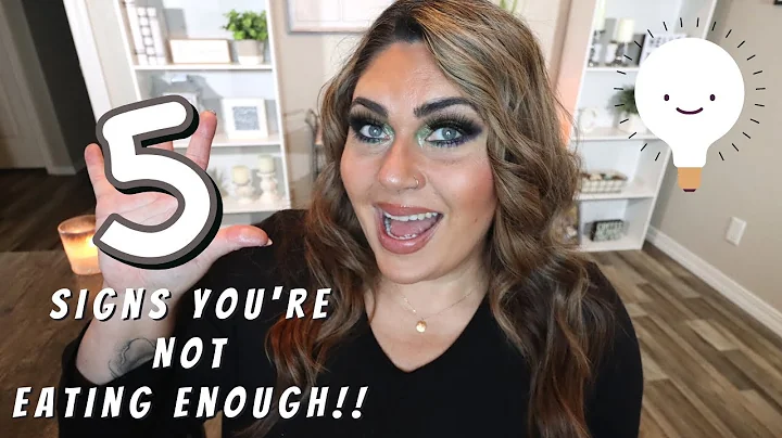 5 SIGNS YOUR NOT EATING ENOUGH! - YOU *NEED* TO KNOW THESE SIGNS!! - Weight Loss & Nutrition Coach