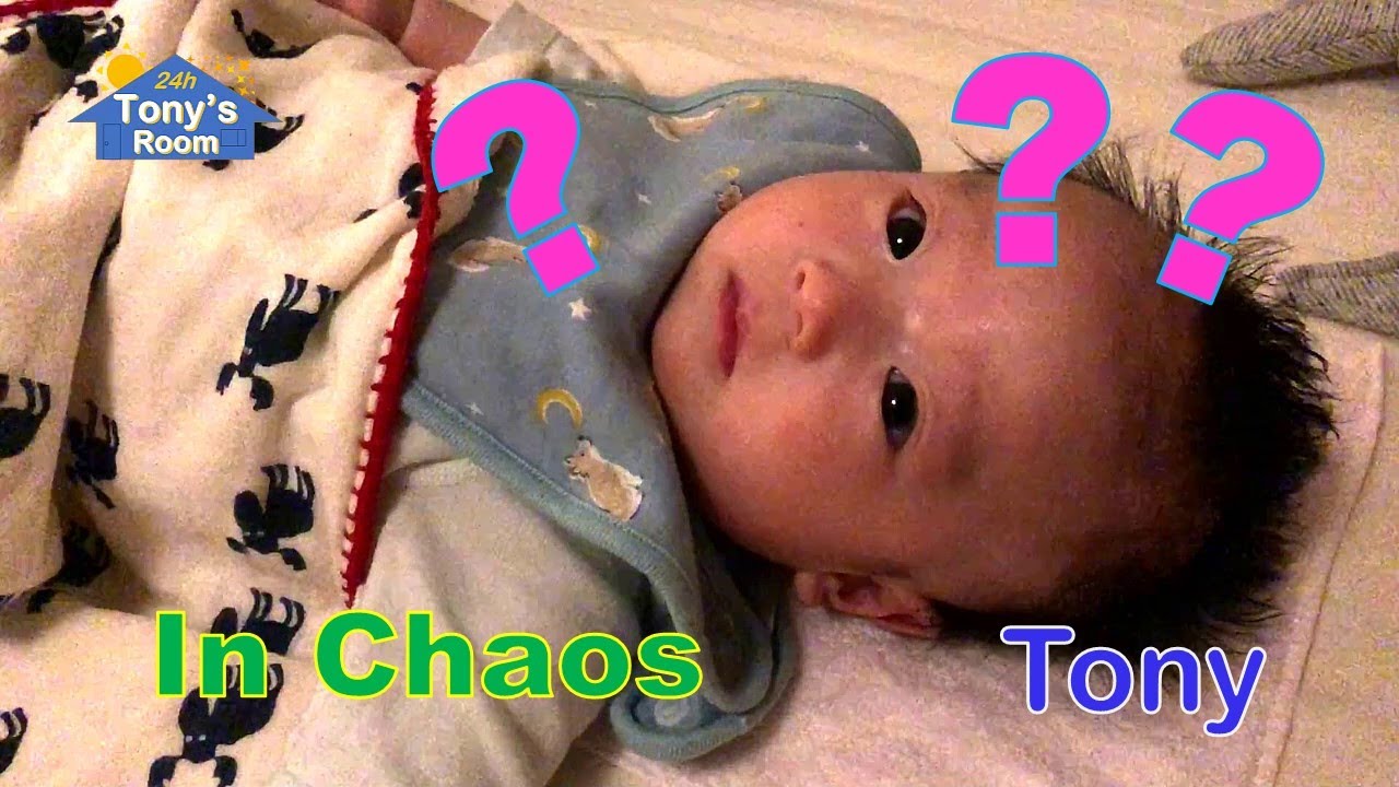 What is in your mind? Tony, 3-month old baby is still in chaos - YouTube