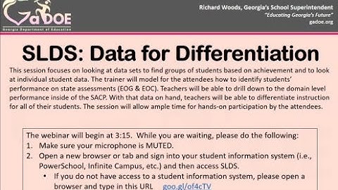 Differentiation Based On Data