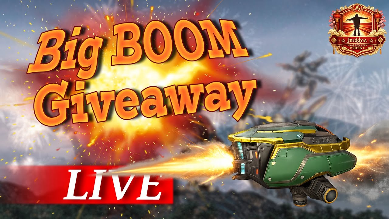 BIG BOOM GIVEAWAY - War Robots