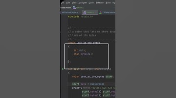 Unions in C #codinginc #shorts  #coding
