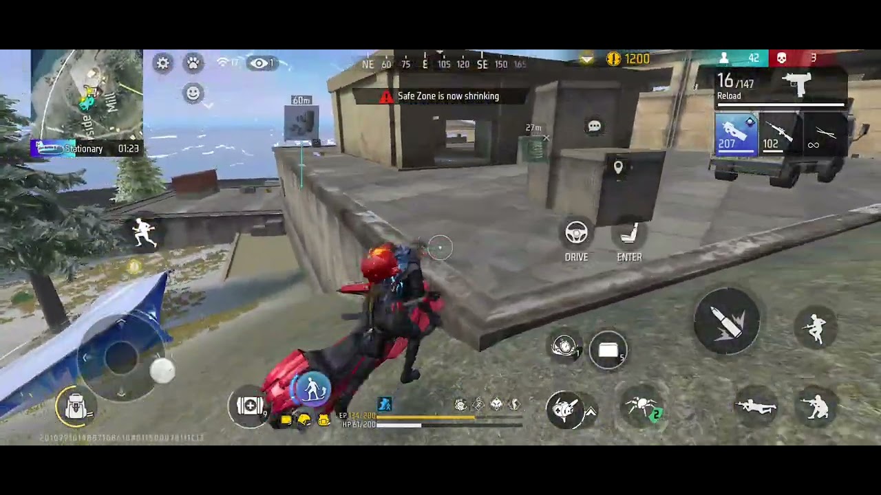 Free Fire Full Gameplay 🔥 | Ranked Push | Headshots OnlyFree Fire Live Gameplay 😱 